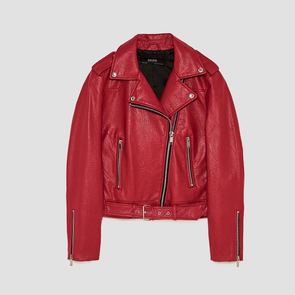 zara jacket leather price